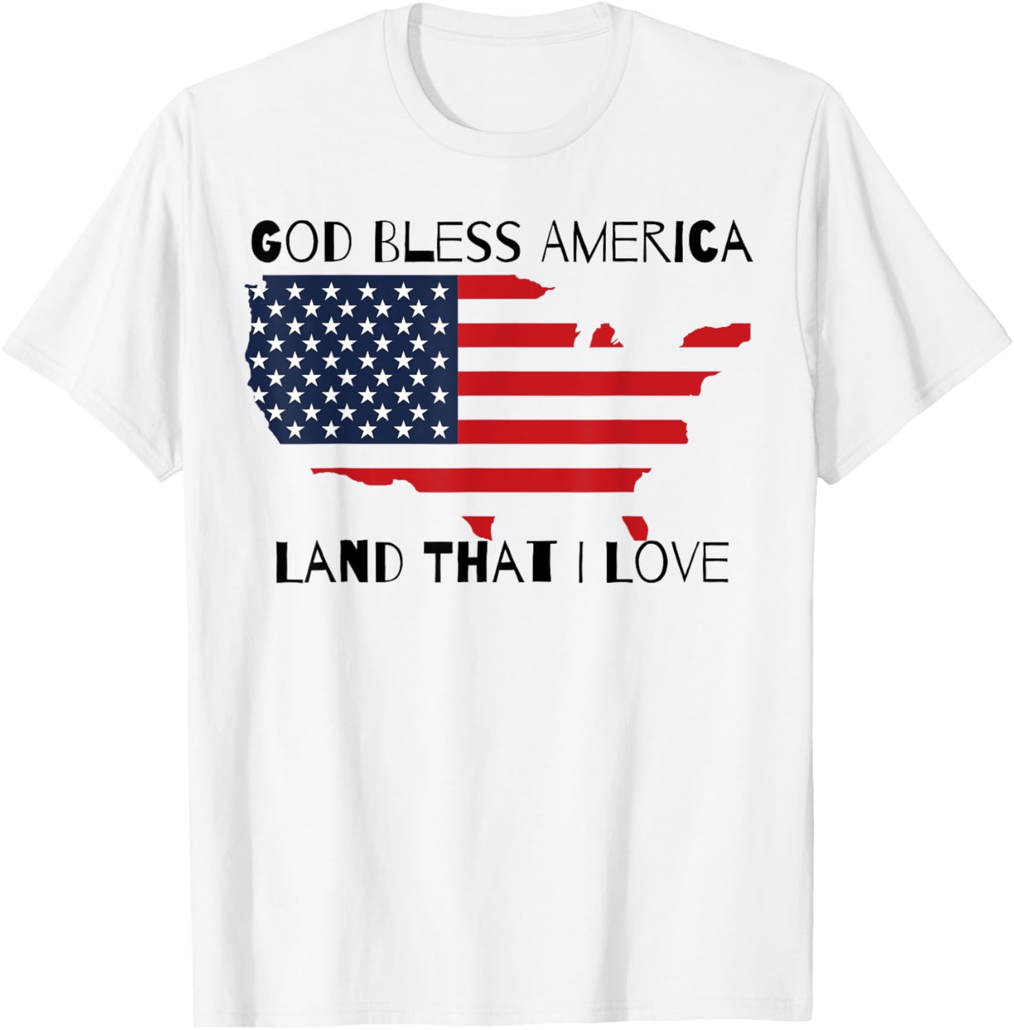God Bless America USA T-Shirt
